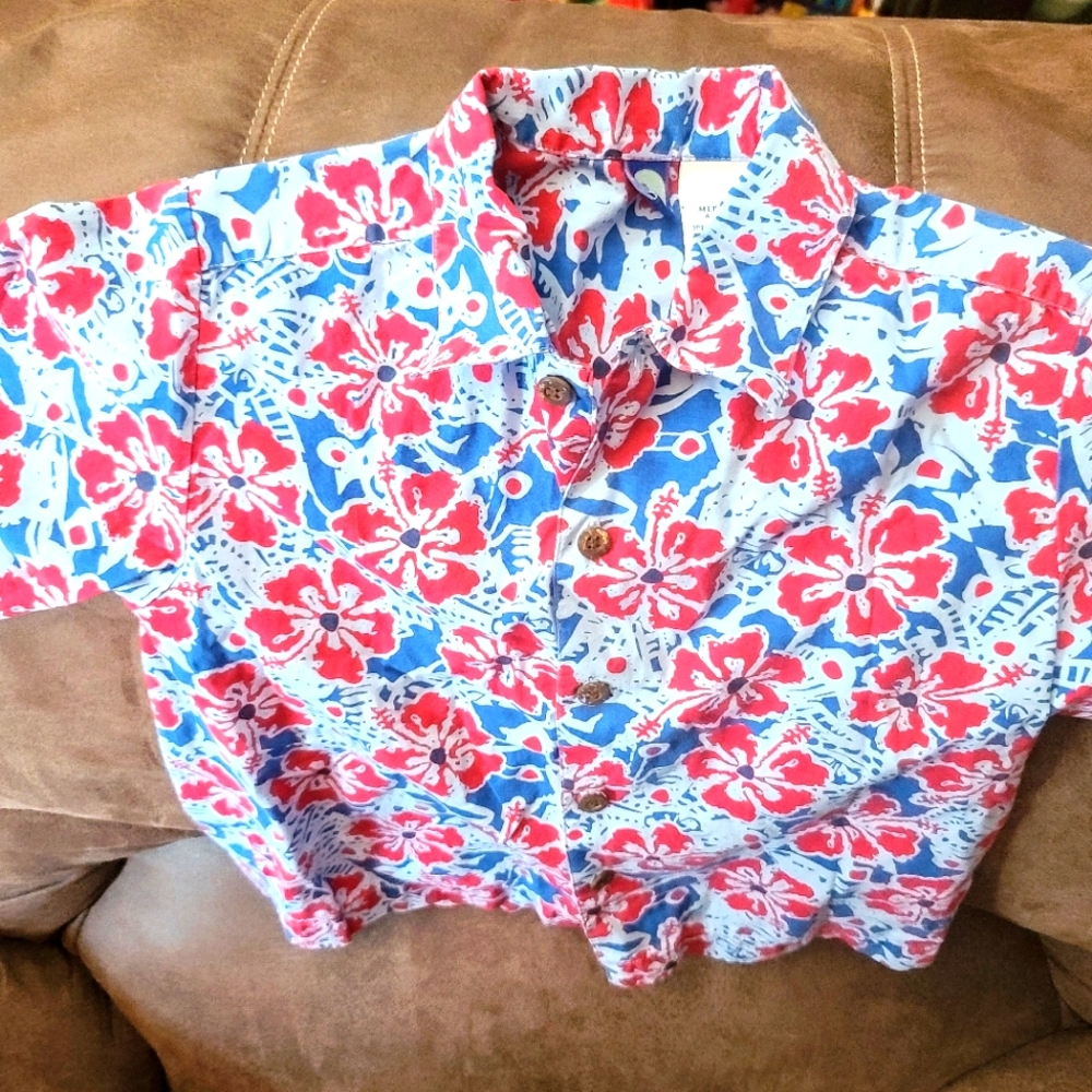 Gymboree Boys Hawaiian Shirt